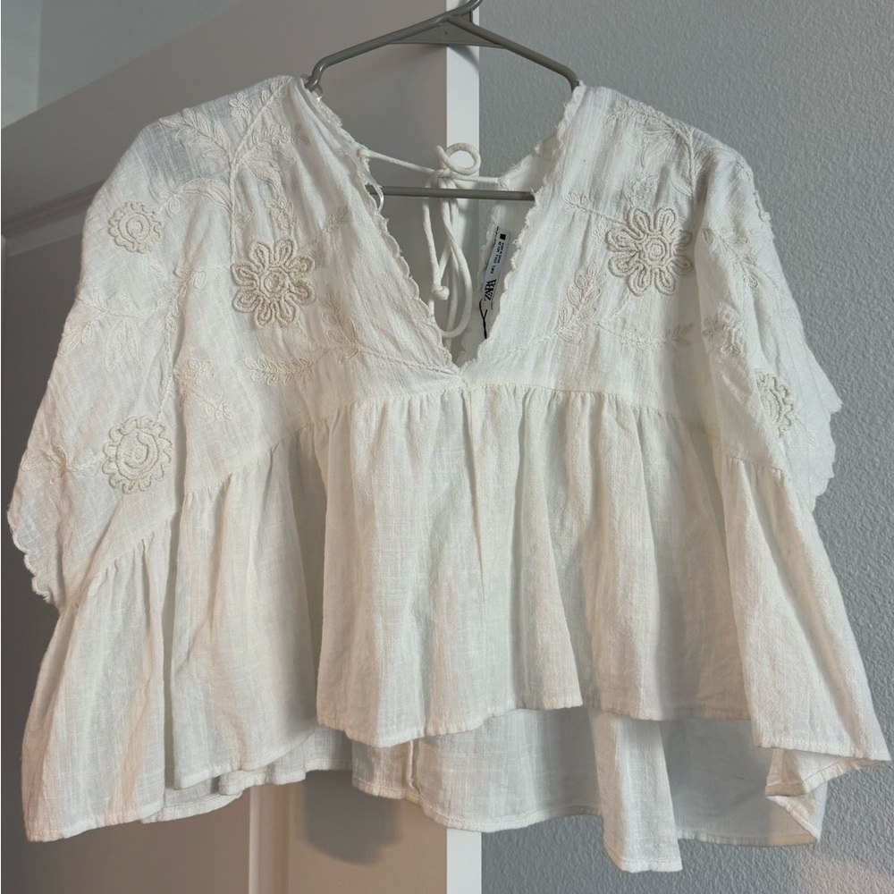 Embroidered blouse